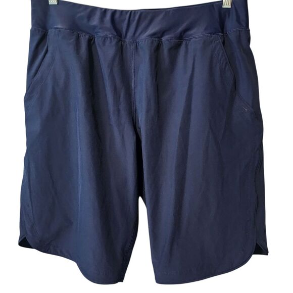 Lands’ End Swim Board Shorts  Navy Blue Womens Plus Size 14 Summer Beach - Picture 1 of 8